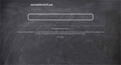 Desktop Screenshot of nationdebtrelief.com