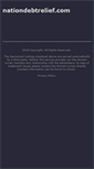 Mobile Screenshot of nationdebtrelief.com